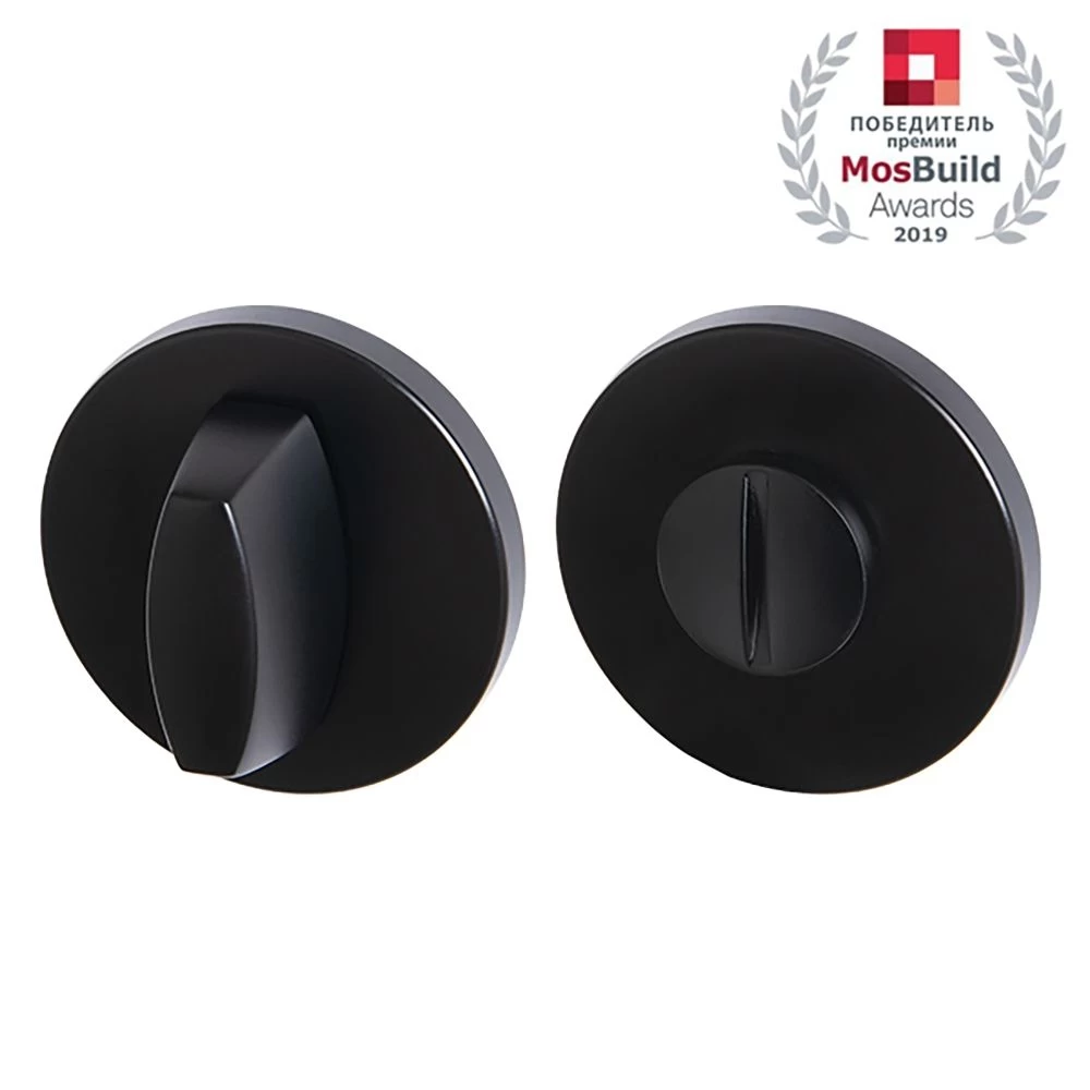 Фото Ручка поворотная BK6.R.URS52 (WC-BOLT BK6 URS) BL-26 черный